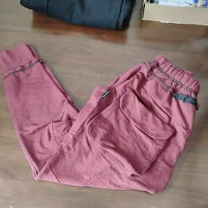 Women's Burgundy Jogger Pants